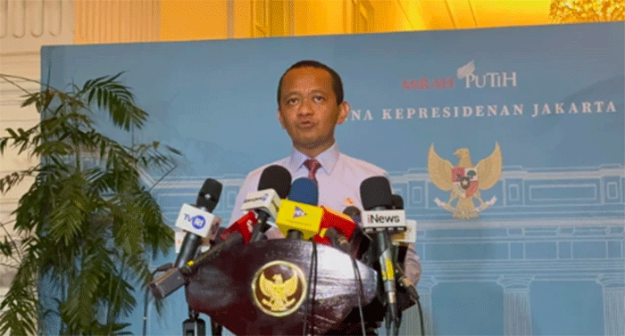 Menteri ESDM Bahlil Lahadalia di Istana Negara, Jakarta, Kamis (11/6/2026). Foto: Zamachsyari/kumparan