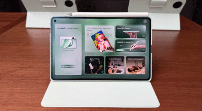 Huawei MatePad Mini. Foto: Habib Allbi Ferdian/kumparan