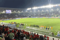Timnas U-19 vs Myanmar dalam laga perdana Piala AFF 2026 di Stadion Utama Sumut, Senin (1/6). Foto: Amar Marpaung/kumparan