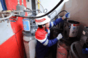 Tabung CNG (Compressed Natural Gas) 3 kilogram sebagai alternatif pengganti LPG 3 kg.