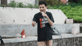Eks Ketua Badan Eksekutif Mahasiswa Universitas Gadjah Mada (BEM UGM), Tiyo Ardianto.  Foto: instagram @tiyoardianto_