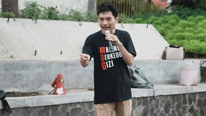 Eks Ketua Badan Eksekutif Mahasiswa Universitas Gadjah Mada (BEM UGM), Tiyo Ardianto.  Foto: instagram @tiyoardianto_