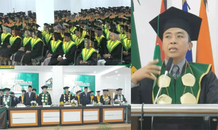 Wisuda XII IAIN Kerinci.