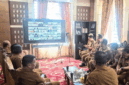 Rapat nasional bersama Komisi II DPR RI melalui Zoom Meeting dari ruang Sekretariat Daerah Kota Sungai Penuh, Senin (8/6/2026)