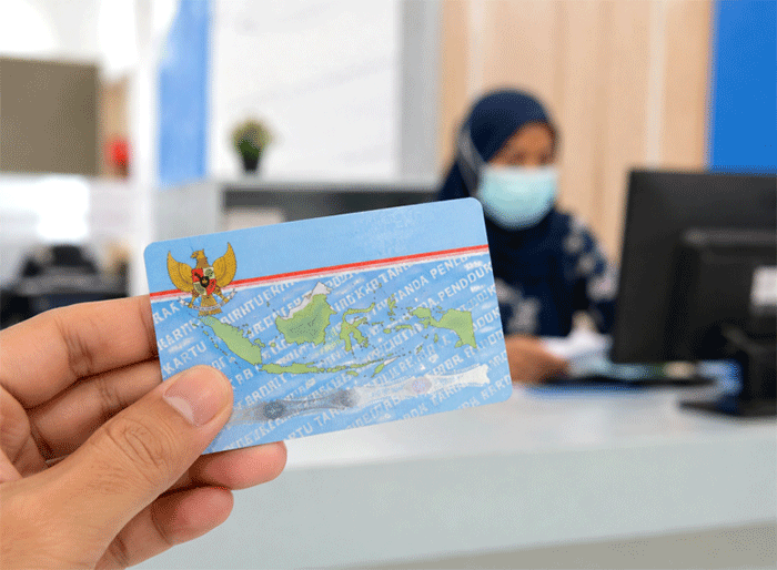 ilustrasi KTP elektronik