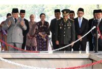 Presiden Republik Indonesia, Prabowo Subianto, memimpin langsung Upacara Peringatan Hari Lahir Pancasila 2026 yang digelar di halaman Gedung Pancasila, Kementerian Luar Negeri, Jakarta, Senin (1/6/2026). tahun ini mengusung tema 