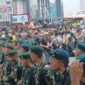 sebanyak 6.088 personel gabungan diterjunkan dalam operasi pengamanan tersebut. Jumlah itu terdiri dari 500 personel TNI, 1.000 personel Korps Brimob Polri, 200 personel Bantuan Kendali Operasi (BKO) Korps Sabhara, 3.802 personel Polda Metro Jaya, dan 586 personel Polres Metro Jakarta Pusat.Kapolda Mentro Jaya Komjen Pol. Asep Edi Suheri telah menginstruksikan seluruh personel untuk bersikap sabar, humanis dan tidak satupun personel penganansn membawa senjata api ( sempi)