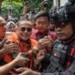 Sekitar 100 personel gabungan dari Polrestabes Semarang diterjunkan untuk melakukan pengamanan di area pengadilan tipikor non aktif Bupati Pati Sudewa.
