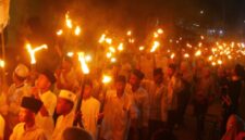 Maraknya Pawai obor Menyabut 1Muharan 1447 Hijriah Kota Sungai Penuh, diikuti ribuan santri, Pelajar , masyarakat peseta pawai dilepas Walikota Sungai Penuh Alfin SH dan dihadiri Unsur Forkompinda.