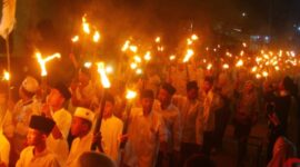 Maraknya Pawai obor Menyabut 1Muharan 1447 Hijriah Kota Sungai Penuh, diikuti ribuan santri, Pelajar , masyarakat peseta pawai dilepas Walikota Sungai Penuh Alfin SH dan dihadiri Unsur Forkompinda.