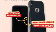 iPhone XS 64 GB: nilai limit Rp231.000, terjual Rp34.181.000.dilelang KPK.