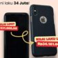 iPhone XS 64 GB: nilai limit Rp231.000, terjual Rp34.181.000.dilelang KPK.
