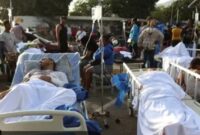 Korban gempa dasat Venezuela menekan korban baru ditemukanb135 orang, 1.500 orang lebih luka luka, tim SAR dan Federasi Internasional Perhimpunan Palang Merah dan Bulan Sabit Merah (IFRC) bersama Perserikatan Bangsa-Bangsa (PBB) telah memobilisasi tim mencari korban dipungut puing bangunan yang roboh
