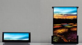 Perusahaan memperkenalkan konsep Samsung Flex Hybrid yang menggabungkan teknologi layar lipat dan geser.