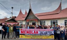 Nagari Ramai-ramai Tolak Tol Sicincin-Bukittinggi