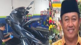 Menejer Mardizal  Cucian Motor Gen Auto Cere, di Jalan Utama Desa Gedang Gunakan teknologi Dijamin Motor Chincorang dan dijamin tidak gores