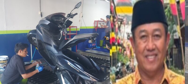 Menejer Mardizal  Cucian Motor Gen Auto Cere, di Jalan Utama Desa Gedang Gunakan teknologi Dijamin Motor Chincorang dan dijamin tidak gores