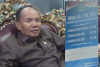 Wakil Ketua DPRD Kota Sungai Penuh Hardizal Desak Wako Alfin, segera tertibkan Perda Nomor 2 Tahun 2016 Tentang Retribusi Parkir.