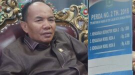 Wakil Ketua DPRD Kota Sungai Penuh Hardizal Desak Wako Alfin, segera tertibkan Perda Nomor 2 Tahun 2016 Tentang Retribusi Parkir.