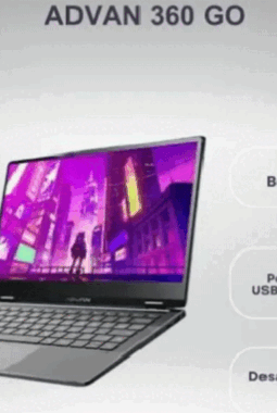 Cari Laptop Hybrid Murah? Advan 360 Go Punya Fitur yang Bikin Mahasiswa Tertarik