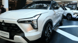 Kehadiran Xforce Hybrid menempatkan Mitsubishi bersaing langsung dengan Toyota, Honda, dan Suzuki. Foto : istimewa /malik/suara flores