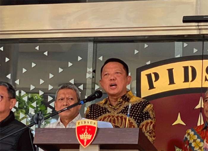 Jaksa Agung Muda Bidang Tindak Pidana Khusus Kejaksaan Agung, Febrie Adriansyah di Gedung Bundar Jampidsus, Jakarta, Jumat (10/7/2026). Foto: Aditya Nugraha/kumparan