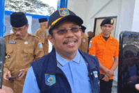 Bupati Lombok Barat Lalu Ahmad Zaini dalam sesi wawancara cegat di Lombok Barat, Nusa Tenggara Barat. ANTARA/HO-Diskominfotik Lombok Barat.