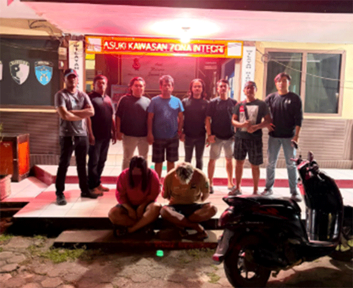 Lansia di Talang Bakung Jadi Korban Perampokan, Sejoli Ditangkap Polisi-Ist-