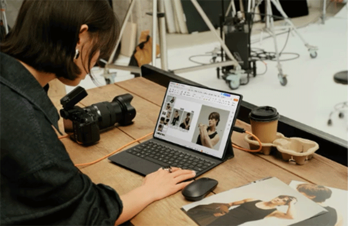 HUAWEI MatePad Pro Max dirancang untuk produktivitas setara PC berbasis AI. Foto: HUAWEI