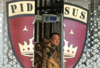 Jaksa Agung Muda Tindak Pidana Khusus (Jampidsus) Kejaksaan Agung Febrie Adriansyah keluar dari ruangan untuk menyampaikan keterangan saat konferensi pers di Kejaksaan Agung, Jakarta, Jumat (10/7/2026). Foto: Asprilla Dwi Adha/ANTARA FOTO