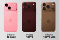 Ilustrasi iPhone 18 Series. Setiap model pada lini iPhone 18 dikabarkan membawa perbedaan dari sisi layar, performa, kamera, hingga kapasitas baterai /Instagram/@samgadget