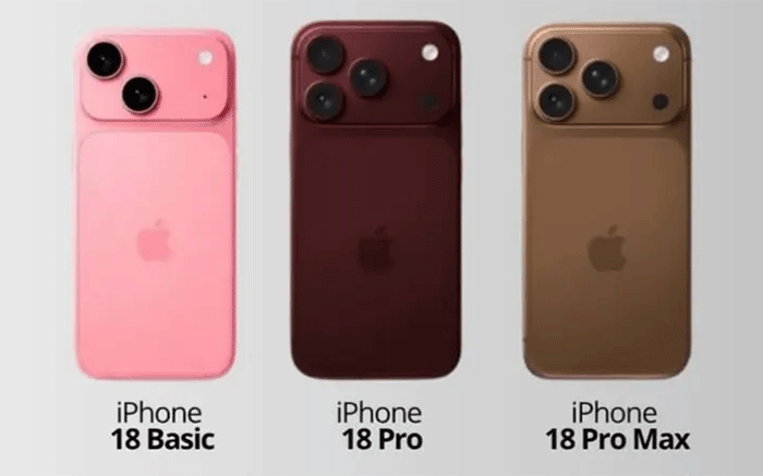 Ilustrasi iPhone 18 Series. Setiap model pada lini iPhone 18 dikabarkan membawa perbedaan dari sisi layar, performa, kamera, hingga kapasitas baterai /Instagram/@samgadget
