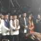 Ribuan warga memadati Luhah Rio Jayo untuk menyaksikan Malam Seni Budaya Kenduhei Sko 6 Luhah Sungai Penuh