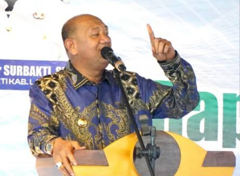Bupati Langkat Syah Afandin alias Ondim, di OTT KPK terima suap ratusan juta dari fee proyek bersama ASN dan Pihak Swasta 
