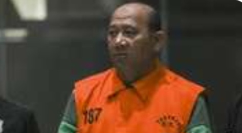 Bupati Kangkat Syah  Afandin, temukan KPK memiliki platium seberat 55 kilogram .