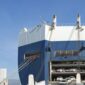 China Kembangkan kapal angkutan kenderaan mengadopsi sistem transportasi Flat Rack yang dikembangkan COSCO Shipping Specialised Carriers.

