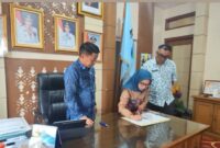 Sekda Kota Sungai Penuh Alpian, pemkot siap Luncurkan program santasi tahun 2026 saat ini pemasangan program