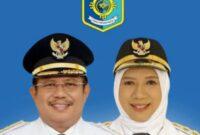 Bupati Lombok Barat Lalu Ahmad Zaini dan  Wakilnya Hj. Nurul Adha.masa jabatan periode 2025-2030.