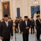 Presiden Prabiwo Subianto lantik Sudaryono sebagai Kepala Badan Gizi Nasional (BGN) Nanik S Dayang Mundur