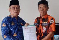Ketua MPC PP Kerinci Said Husen  SH, koordinasi bersama Sekda Kerinci Zainal Efendi.