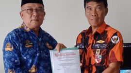 Ketua MPC PP Kerinci Said Husen  SH, koordinasi bersama Sekda Kerinci Zainal Efendi.