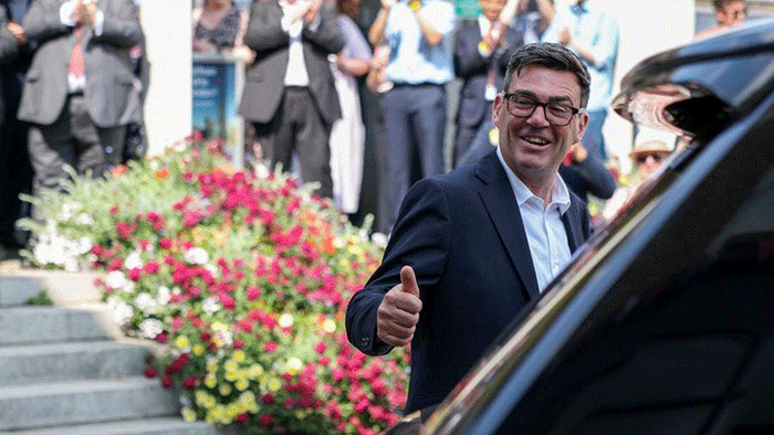 Foto: PM Inggris, Andy Burnham. (REUTERS)