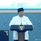 Presiden RI Prabowo Subianto memberikan sambutannya pada penutupan Muktamar ke-35 NU di Jombang, Jawa Timur, Senin (31/8/2026). (ANTARA/HO-BPMI Sekretariat Presiden)