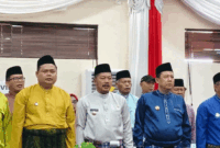 Wawako Azhar Hamzah menghadiri HUT ke-61 Kabupaten Tanjung Jabung Barat.