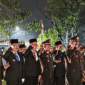 Pemkot Sungai Penuh dan Pemkab Kerinci menggelar Apel Kehormatan dan Renungan Suci di TMP Bhakti Semumu untuk memperingati HUT ke-81 RI.