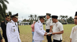 Sebanyak 129 warga binaan Rutan Kelas IIB Sungai Penuh menerima remisi HUT ke-81 RI.