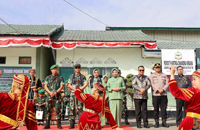 Wako Alfin menyambut kunjungan Danrem 042/Garuda Putih di Sungai Penuh