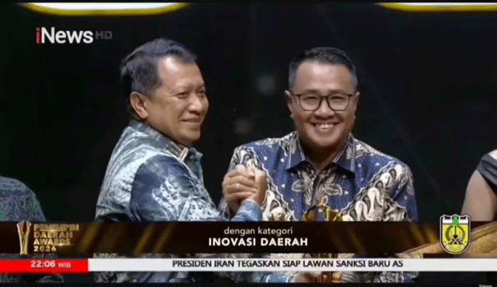 Kota Sungai Penuh meraih Pemerintah Daerah Award 2026 kategori Inovasi Daerah melalui Program 3S berkat inovasi pelayanan publik.