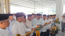 Wako Alfin Resmikan Tempat Wudhu Masjid Raya