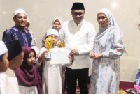 Wako Alfin menghadiri Maulid Nabi 1448 H di Kumun Mudik